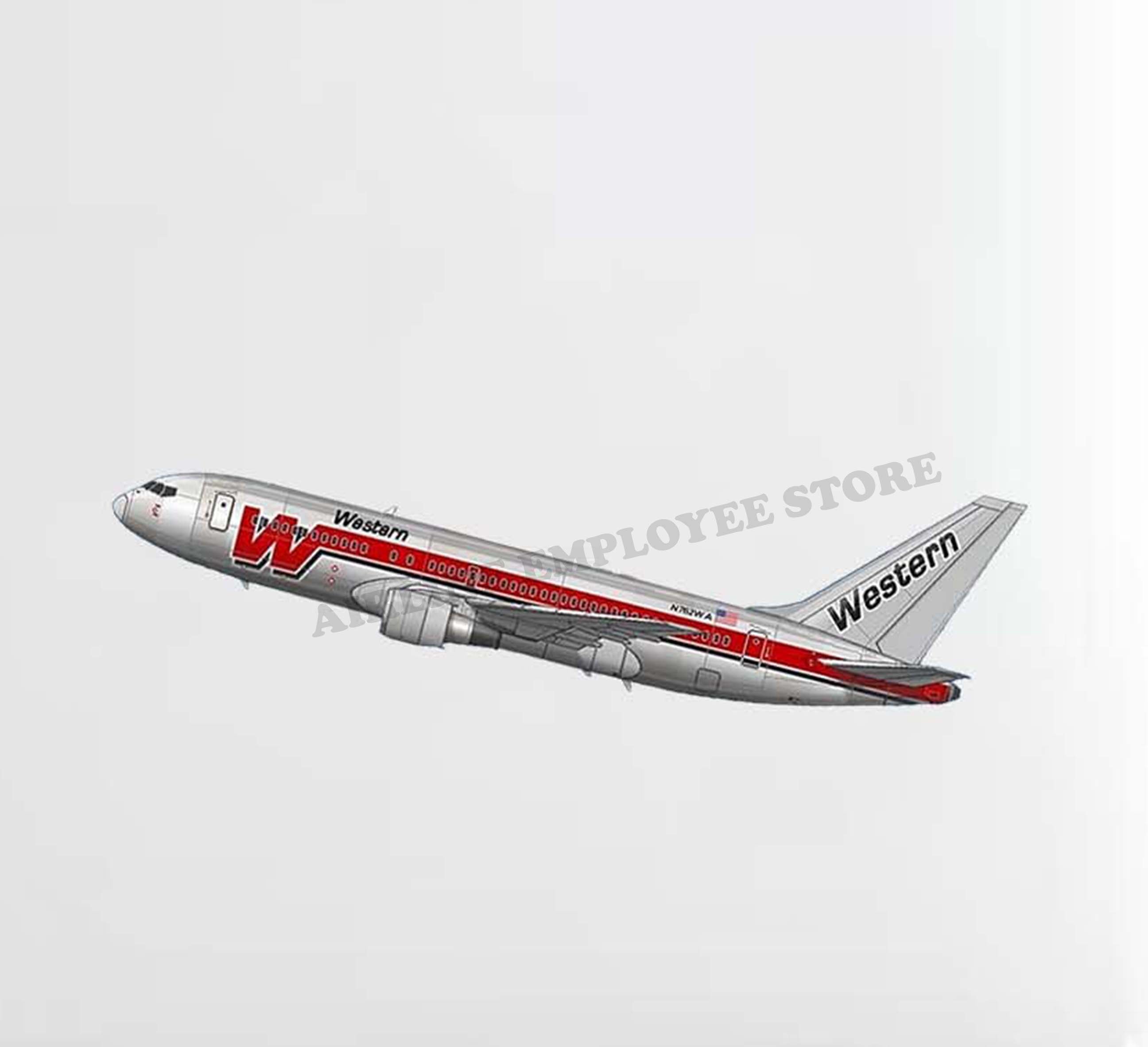 WEastern Air Lines The Flying Decal Stickers