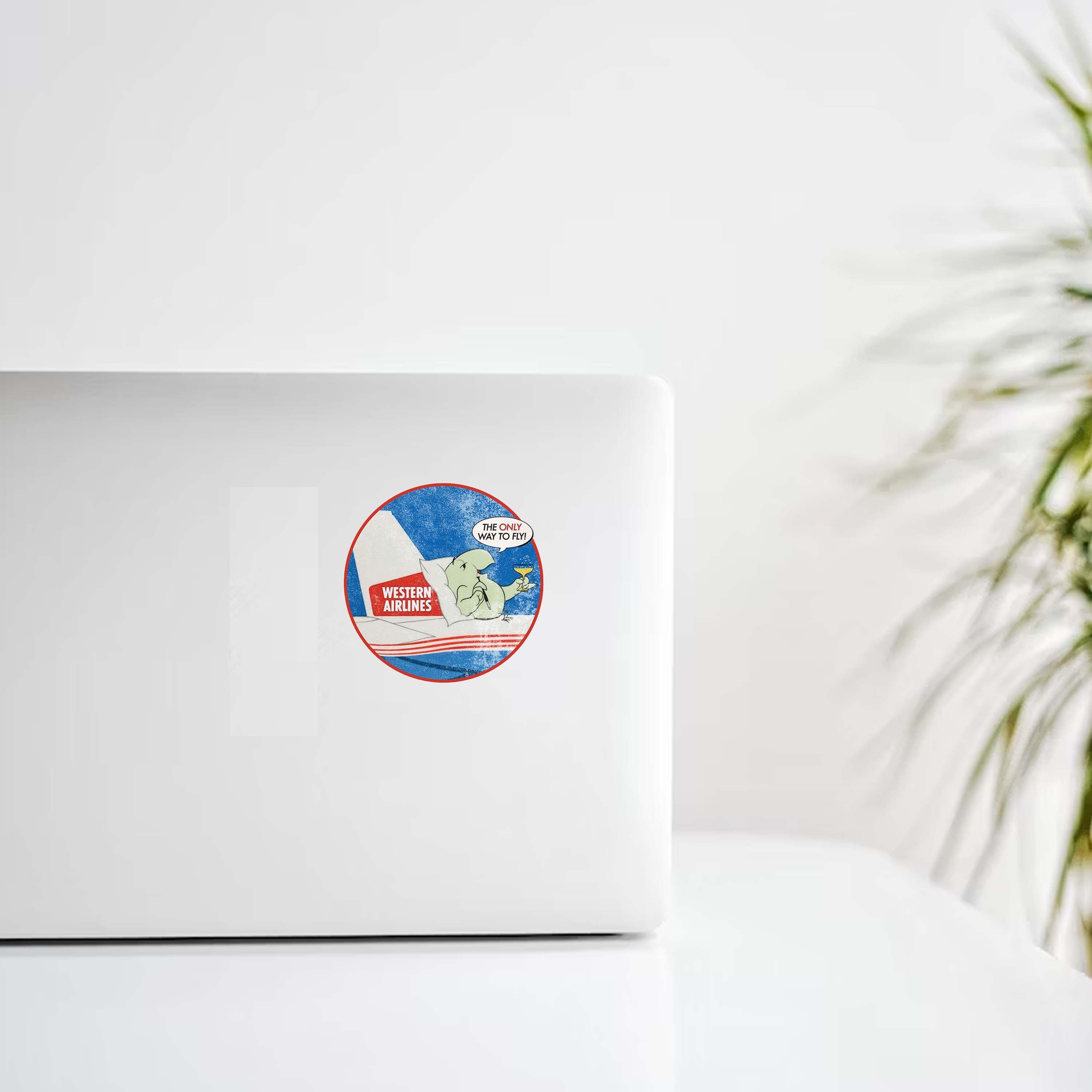 Western Airlines Very Important Bird Wally Bird Decal Stickers