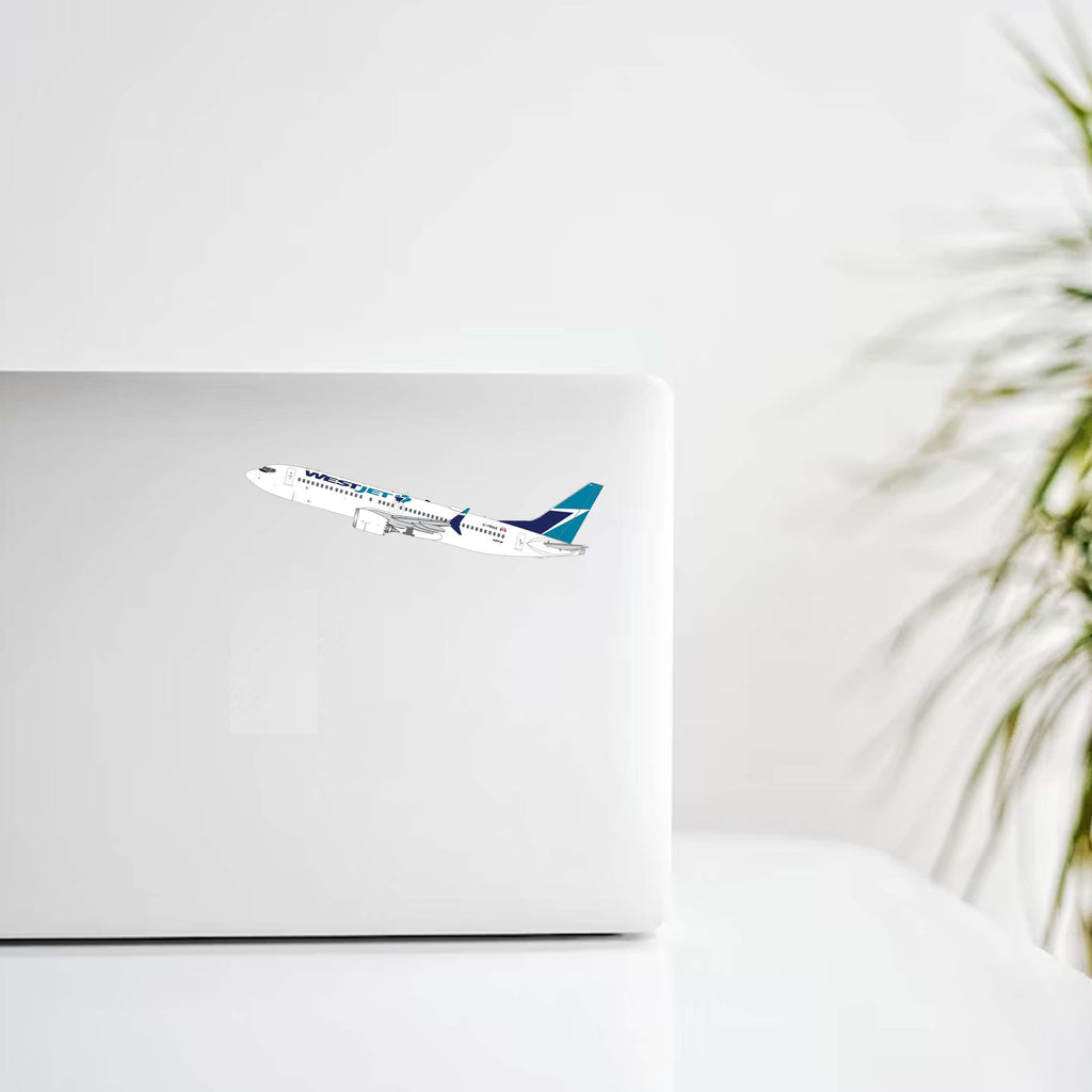 West Jet Livery Plane Decal Stickers