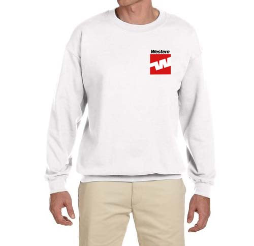 Western Airlines Logo Sweatshirt Embroidered