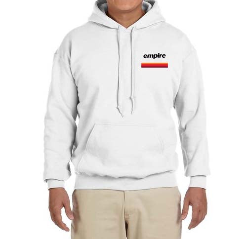 Empire Airlines Logo Hooded Sweatshirt Embroidered