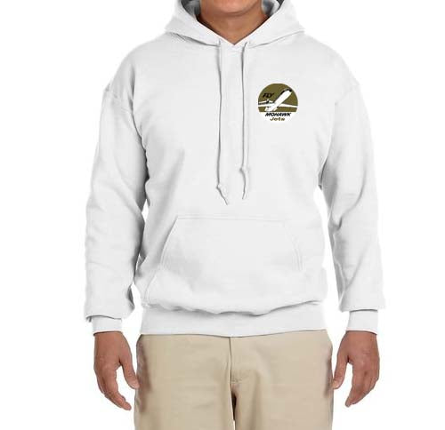 Mohawk Airlines Logo Hooded Sweatshirt Embroidered