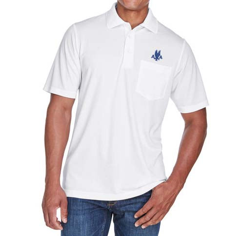1940's AA Logo Men's Wicking Pocket Polo