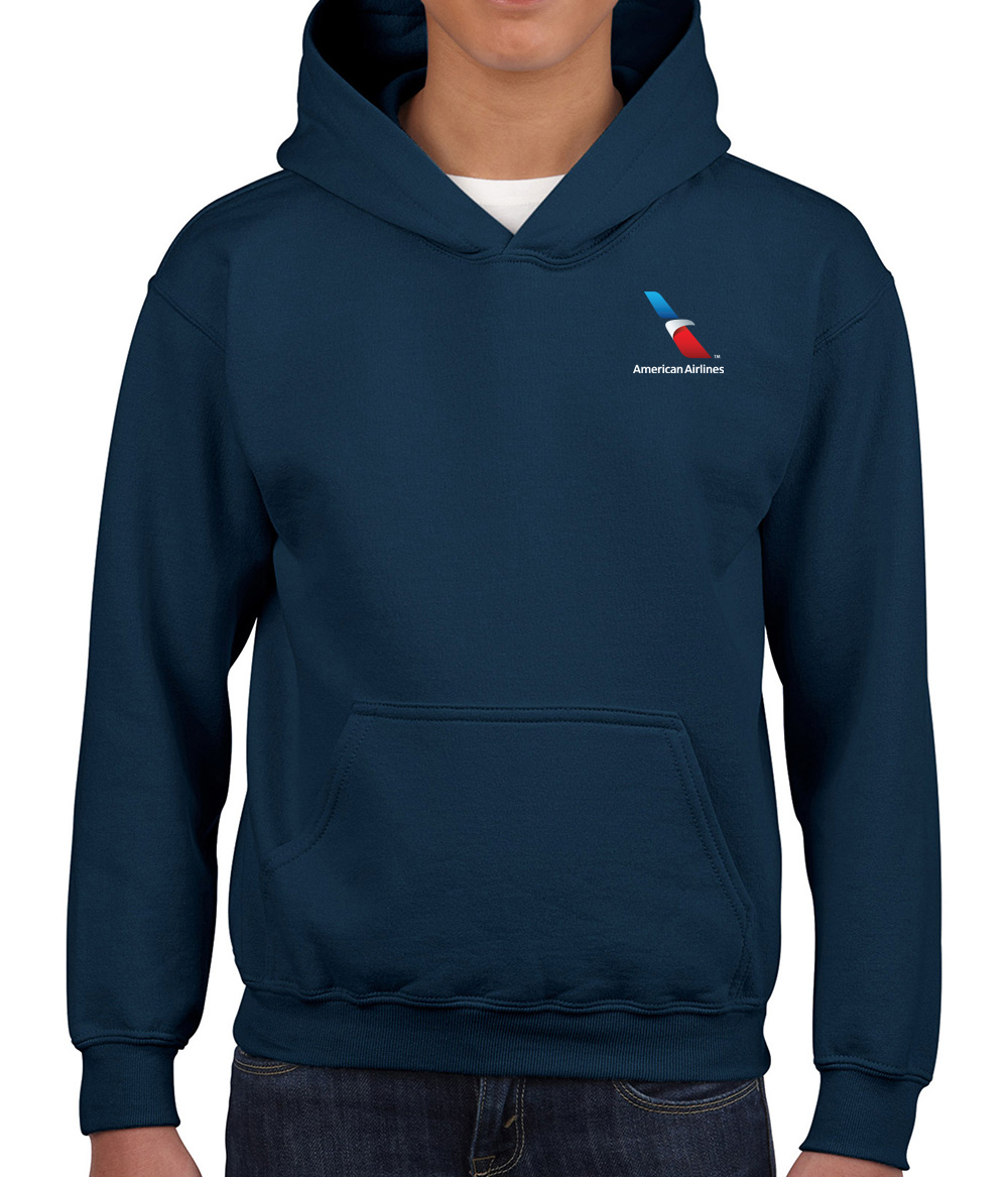 American Airlines 2013 AA Logo Youth Hooded Sweatshirt